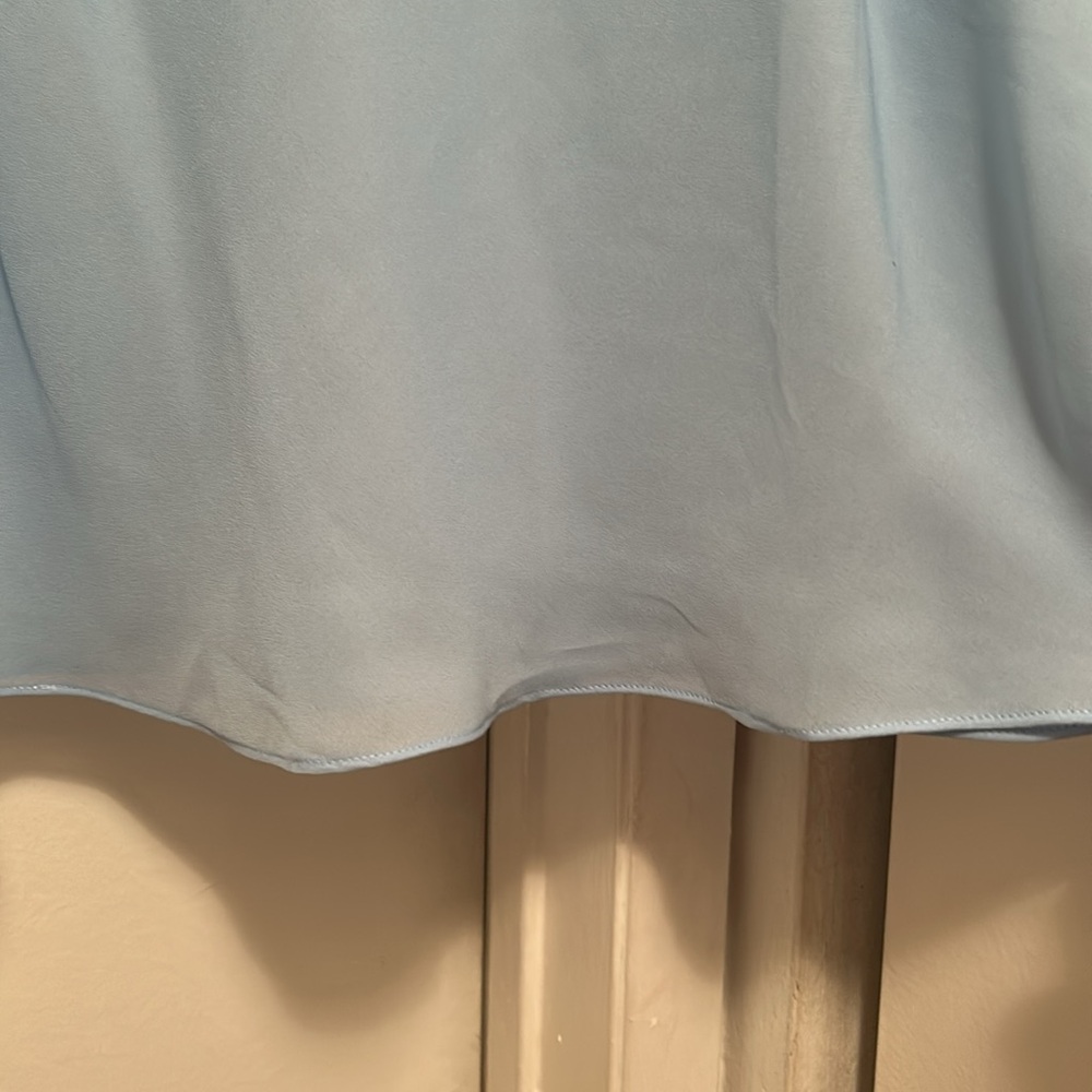 Lauren Ralph Lauren Light Blue Silk Camisole - Picture 4 of 8